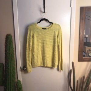 Forever 21 Yellow Knit Sweater